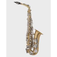 Saxofone Alto Michael WASM32 Laqueado com Chaves Niqueladas