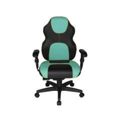 Cadeira Gamer Diretor Linha Gamer Racing Verde - DESIGN OFFICE MÓVEIS