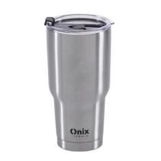 Copo Térmico Aço Inox 870ml Parede Dupla Com Tampa Paramount
