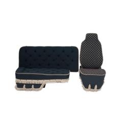 Sofá Cama Carona + Capa Banco Le Caminhão Vw Constellation - DUARTE ES