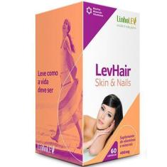 LevHair Skin Nails (Cápsula da Beleza) 60 cápsulas-Unissex