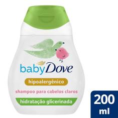 Shampoo Baby Dove Hidratação Enriquecida Cabelos Claros com 200ml 200ml