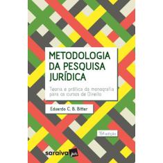Livro - Metodologia Da Pesquisa Jurídica - 16ª Edição De 2019