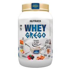 Whey Grego (900G) Sabor Vitamina De Frutas Nutrata