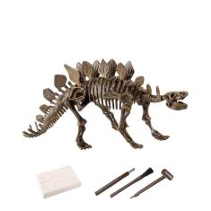 Criativo DIY Digging Crystal Pirate Treasure Archeology Quebra-cabeça infantil