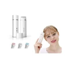 Massageador facial esfoliante 3 em 1 portátil com USB anti-rugas