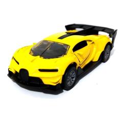 Carrinho  Miniatura  Abre Porta Fricção Metal Escala 1:32(Amarela) - T