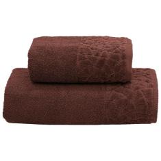 Kit Jogo de Toalhas Dohler 2 Peças Banho e Rosto Confort 500 g/m² 100%