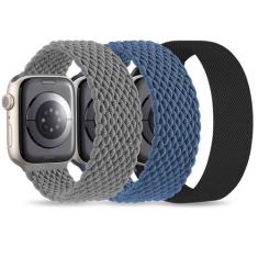 Apple Watch Wizvv Stretchy Nylon Solo Loop 41 mm/45 mm, pacote com 3