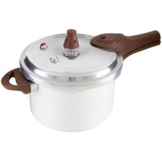 Panela de Pressão Brinox 4,2L Bege Vanilla - Ceramic Life Pressure, 4,