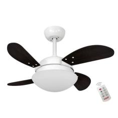 Ventilador Volare Fly Mini Tabaco 220V e Controle Remoto - CasaH