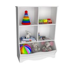 Organizador De Brinquedos Lua 100% Mdf Quarto Infantil