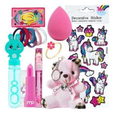 Kit De Maquiagem Infantil Batom Gloss Xuxinha Esponja - Nova Avenida