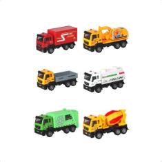 Brinquedo Infantil Carrinho de Brinquedo Coleção Profissões Super Truc