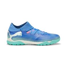 PUMA Future 7 Match Tt Tênis masculino, Bluemazing-puma branco-menta elétrica, 38