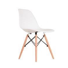 Cadeira de Jantar Charles Eames I Branca