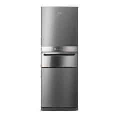 Refrigerador Brastemp Inverse 419l 3 P Frost Free Inox 220v