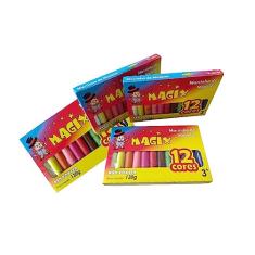 Massinha De Modelar 12 cores Magix 130 gramas