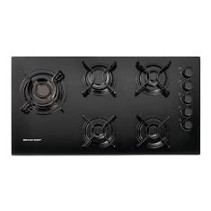 Cooktop 5 Bocas Brastemp Com Quadrichama E Acendimento Automático - Bdd85ae Bivolt
