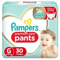 Pampers Fralda Pants Premium Care G 30 Unidades