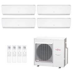 Ar-Condicionado Multi Split Inverter Fujitsu 35.000 (4x Evap HW 9.000) Quente/Frio 220V AOBG36LBTA4 | ASBG09LMCA-BR