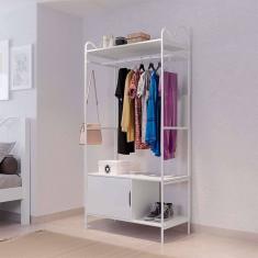 guarda-roupa closet oasis 1 pt branco