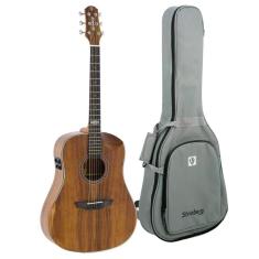 Violao Aço Eletrico Strinberg Galaxy Sd301Hcr Ks Koa Satin