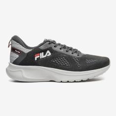 Tenis Fila Fulltime Masculino,Preto/Branco/Vermelho,42