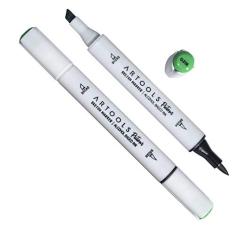 Caneta Artools Pictom Ponta Dupla Ocean Green G318