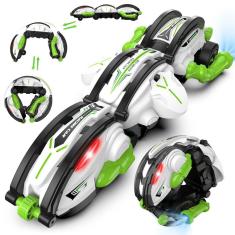 Carro de controle remoto Ropwol 2024 Snake 360° Rolling com LED 2 B