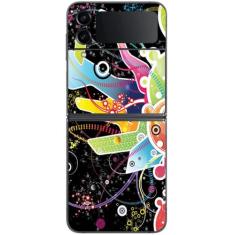 Capa Adesivo Skin058 Verso Para Samsung Galaxy Z Flip4 - KawaSkin