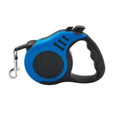 Coleira Guia Retratil Para Cachorro 15Kg Passeio 5Metros Pet - Relet