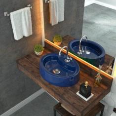 Kit Cuba Ov43 com Torneira 1198 Metal e Válvula Click 1 Polegada G e S