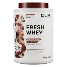Fresh Whey Dux Chocolate E Avelã 900g - Dux Nutrition, Chocolate Belga