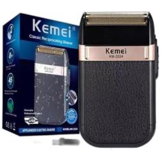 Barbeador Kemei Shaver KM-2024: Barbear Suave e Eficiente - Melhor Qua