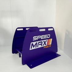 Expositor para Pneu Agrícola - Modelo Maior (Padrão) com Chapas Latera