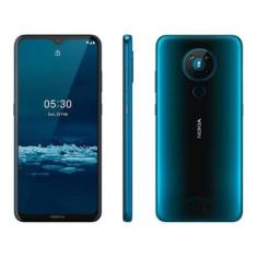 Smartphone Nokia 5.3 128GB 4G Octa-Core 4GB RAM 6,55” Câm. Quádrupla + Selfie 8MP-Unissex