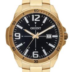 Relógio Orient Masculino Dourado Mgss1211 P2kx