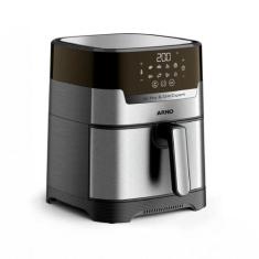 Airfry Arno Air Plus Expert e Grill Digital 4,2L Inox UFE2, 220V