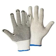 Luva Tricotada Algodão Pigmentada 4 Fios - Proteplus