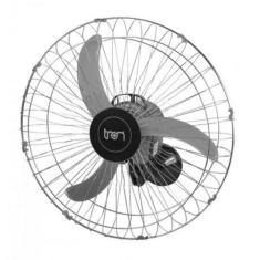 Ventilador de Parede Oscilante 60 cm Bivolt Zincado - CASA H, Bivolt