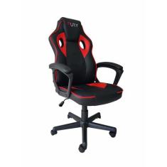 Cadeira Gamer Fury STR Ajust de altura, Função Relax - Verm