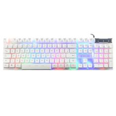 Teclado gamer branco evus tc-10w