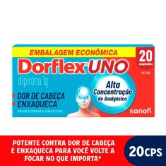 Dorflex Uno Enxaqueca 1G Com 20 Comprimidos