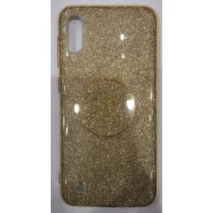 Capa Capinha Galaxy a10 Glitter Brilhante Diversas Cores - sem, dourad
