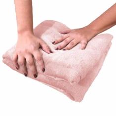 Cobertor Solteiro Manta Microfibra Rosa 2,20X1,50M - Paulo Cezar Enxov