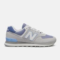 Tênis New Balance 574 V2 Brighton Grey Mercury Bl-Unissex