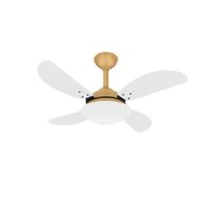 Ventilador De Teto Econômico Fly 4 Pás Dourado Ventax 220V