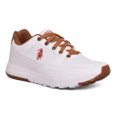 Tenis Masculino Polo Elite Casual Dia A Dia Novo Preço Bom, Branco, 39