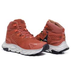 tênis coturno em couro adventure trilha caminhada unissex Master Boots